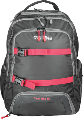 

American Tourister Yeti TravelMax 02 35 L Laptop Backpack(Black)