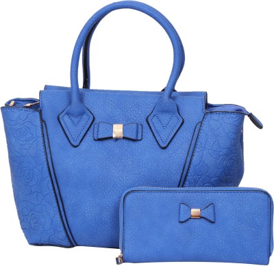 The Ethnic Wears Beautifull Shoulder Bag(Blue, 14 inch)