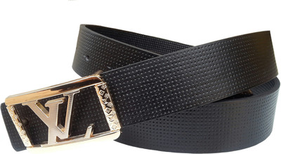 

Justclickfashion Men Casual, Party, Formal, Evening Black Artificial Leather Belt