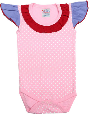 KABOOS Baby Girls Multicolor Bodysuit