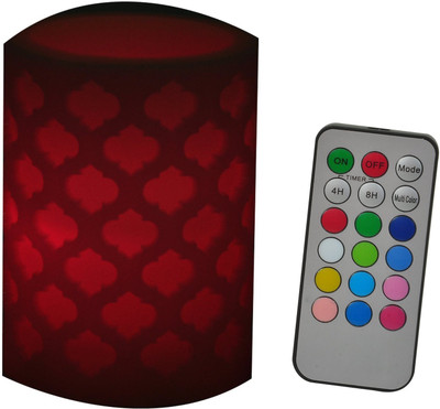 

24x7 Premium LED Candle Colour Changing 12 Colours With Timer And Remote ~ Ideal For Decoration/Lights/Dinner/Romantic/Ambience/ Entertaining Guest Candle(Multicolor, Pack of 1)