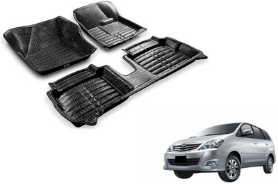 Accedre Leather 5D Mat For  Toyota Innova(Black)