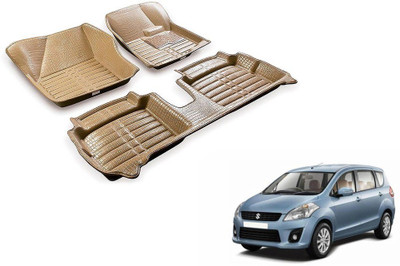 Accedre Leather 5D Mat For  Maruti Suzuki Ertiga(Beige)