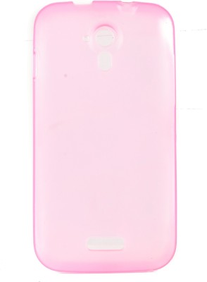 Mystry Box Back Cover for Micromax Canvas HD A116(Pink, Silicon, Pack of: 1)