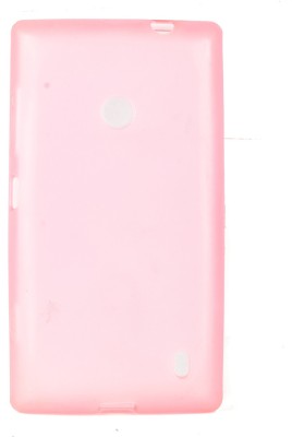 Mystry Box Back Cover for Nokia Lumia 520(Pink, Silicon, Pack of: 1)