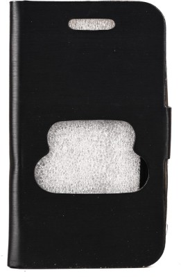 Mystry Box Flip Cover for Micromax Bolt A62(Black, Pack of: 1)