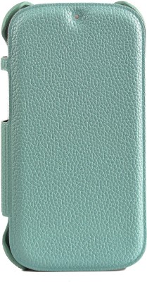Mystry Box Flip Cover for Samsung Galaxy S Duos(Blue, Pack of: 1)