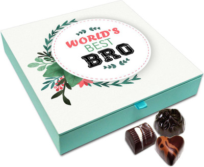 

Chocholik Raksha-bandhan Gift Box - Comforting Affectionate Yummy Chocolates Box For Brother / Sister - 9pc Truffles(108)