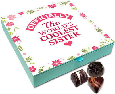 

Chocholik Rakhi Gift Box - Superior Chocolates Box For Brother / Sister - 9pc Truffles(108)