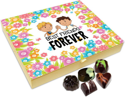 

Chocholik Friendship Gift - You And Me Best Friends Forever Chocolate Box For Friends - 20 Pc Truffles(240 g)