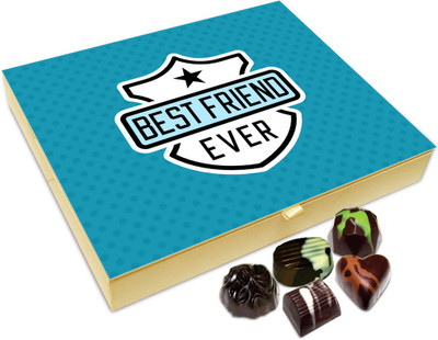 

Chocholik Friendship Gift - Best Friends Ever Chocolate Box For Friends - 20 Pc Truffles(240 g)