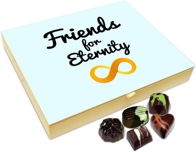 

Chocholik Friendship Gift Box - We Are Friends For Eternity Chocolate Box For Friends - 20pc Truffles(240 g)