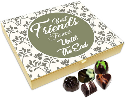 

Chocholik Friendship Gift - Best Friends Forever Chocolate Box For Friends - 20 Pc Truffles(240 g)