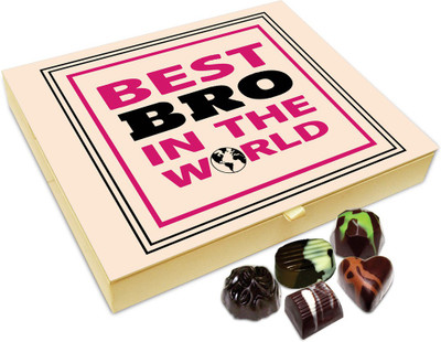 

Chocholik Raksha-bandhan Gift Box - I Love You To The Moon And Back Chocolate Box For Brother / Sister - 20pc Truffles(240 g)