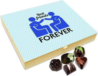 

Chocholik Friendship Gift - Friends Now And Forever Chocolate Box For Friends - 20 Pc Truffles(240 g)