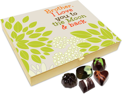 

Chocholik Rakhi Gift Box - Bset Bro In The world chocolate boxFor Brother / Sister - 20pc Truffles(240 g)