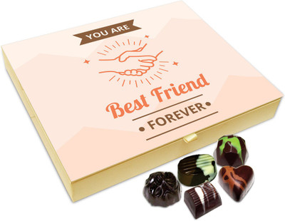 

Chocholik Friendship Gift - You Are Best Friend Forever Chocolate Box For Friends - 20 Pc Truffles(240 g)