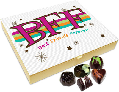 

Chocholik Friendship Gift - Best Friends For Ever Chocolate Box For Friends - 20 Pc Truffles(240 g)