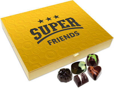 

Chocholik Friendship Gift - Super Friends Chocolate Box For Friends - 20 Pc Truffles(240 g)