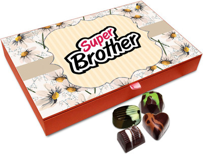 

Chocholik Raksha-bandhan Gift Box - Colorful Divine of Chocolates For Brother / Sister - 12pc Truffles(144 g)