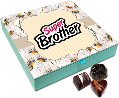 

Chocholik Raksha-bandhan Gift Box - Colorful Divine of Chocolates For Brother / Sister - 9pc Truffles(108)