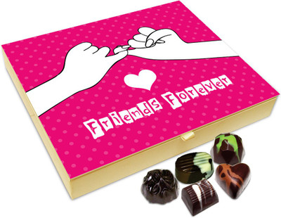 

Chocholik Friendship Gift - We Will Be Best Of Friends Forever Chocolate Box For Friends - 20 Pc Truffles(240 g)
