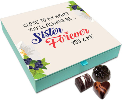 

Chocholik Rakshabandan Gift Box - Close To My Heart Chocolate Box For Brother / Sister - 9pc Truffles(108)