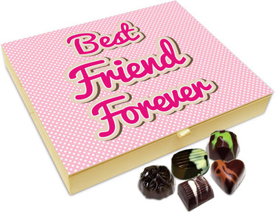 

Chocholik Friendship Gift - Stay Cheerful My Best Friend Chocolate Box For Friends - 20 Pc Truffles(240 g)