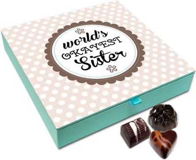 

Chocholik Rakhi Gift Box - Excellent Creamy Chocolates For Brother / Sister - 9pc Truffles(108)