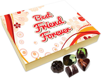 

Chocholik Friendship Gift Box - We Will Always Be Best Friends Chocolate Box For Friends - 20pc Truffles(240 g)