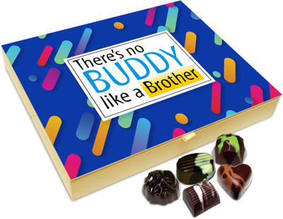 

Chocholik Rakshabandan Gift Box - Bro You Are My Best Buddy Chocolate Box For Brother / Sister - 20pc Truffles(240 g)