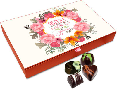 

Chocholik Rakshabandan Gift Box - Charming Chocolate For Brother / Sister - 12pc Truffles(144 g)