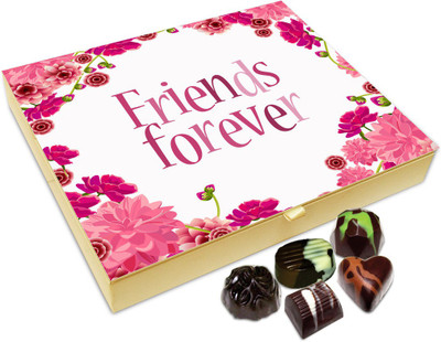 

Chocholik Friendship Gift Box - Friends Forever Chocolate Box For Friends - 20pc Truffles(240 g)