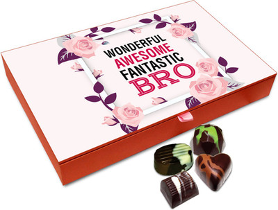 

Chocholik Rakshabandan Gift Box - Tremendous Chocolates For Brother / Sister - 12pc Truffles(144 g)