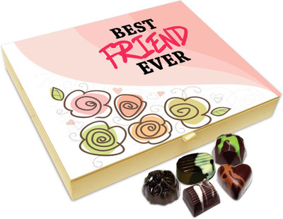 

Chocholik Friendship Gift - Best Friend Ever Chocolate Box For Friends - 20 Pc Truffles(240 g)