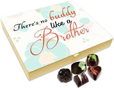 

Chocholik Rakshabandan Gift Box - Best Buddy Chocolate Box For Brother / Sister - 20pc Truffles(240 g)