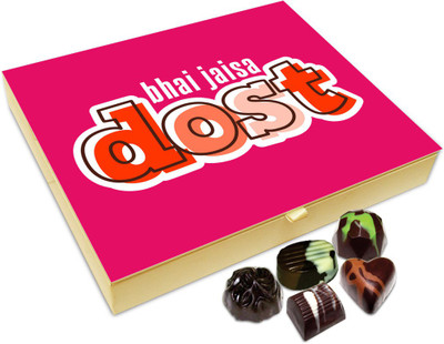 

Chocholik Friendship Gift - A Brother Like Friend Chocolate Box For Friends - 20 Pc Truffles(240 g)