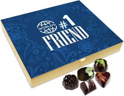 

Chocholik Friendship Gift Box - World's No.1 Friend Chocolate Box For Friends - 20pc Truffles(240 g)