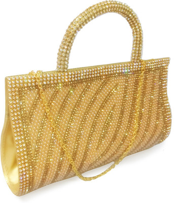 

Chalissa Party Gold Clutch