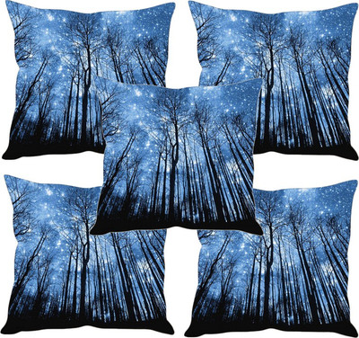 

Sleep Nature's Printed Cushions Cover(Pack of 5, 30.63 cm*30.63 cm, Multicolor)