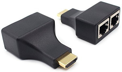 

ReTrack 1080P HDMIDual Extender for PS3 HD-DVD STB HDTV Gaming Adapter HDMI Adapter(Computer, Gaming Console, Black)