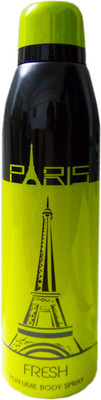 

Paris Fresh Deodorant Spray - For Men & Women(200 ml)