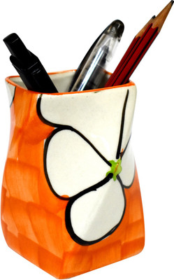 

Gallery99 1 Compartments Ceremic Pens Stand(Multicolor)