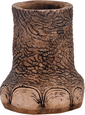 

houzzplus 1 Compartments MARBLE DUST PEN STAND(Brown)