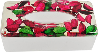 24x7 1 Compartments Acrylic Tissue Holder(Multicolor)