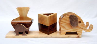 

Surya 4 Compartments WOOD STATIONERY(WOOD)