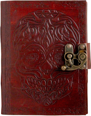 

Pranjals House A5 Notebook(genuine leather notebook, Brown)