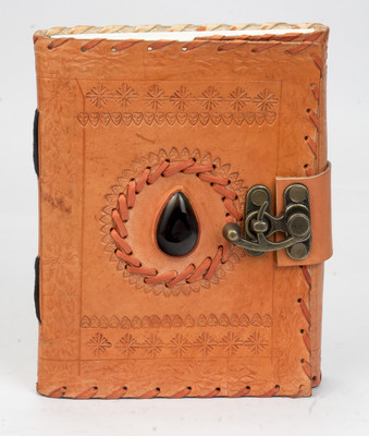 

Pranjals House A5 Journal(genuine leather diary, Orange)