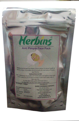 

Herbins Anti Pimple Face Pack(100 g)