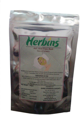 

Herbins Anti Acne Face Pack(100 g)